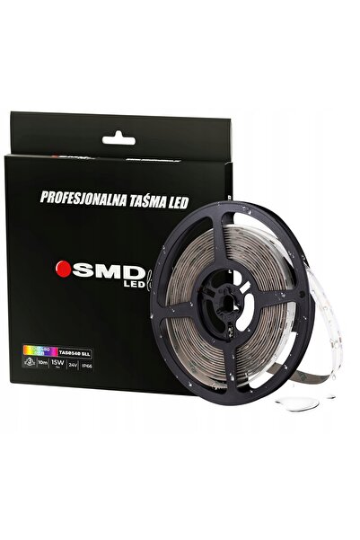NO BRAND Bandă LED COB 480 RGB 15W 24V IP66 SMD LEDline3Y 10M