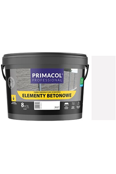 Primacol Vopsea pentru beton decorativă protectoare albă 2.2L