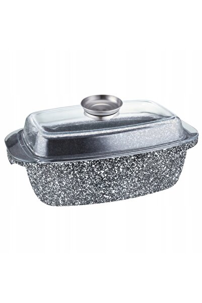 NO BRAND TIGAIE PENTRU GÂSCĂ 5,5 L, oală din piatră, compatibilă cu plite cu ...