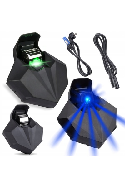 LIGHT4ME Efecte de iluminare LED Proiector Disco Scanner VENOM FX 80W V2