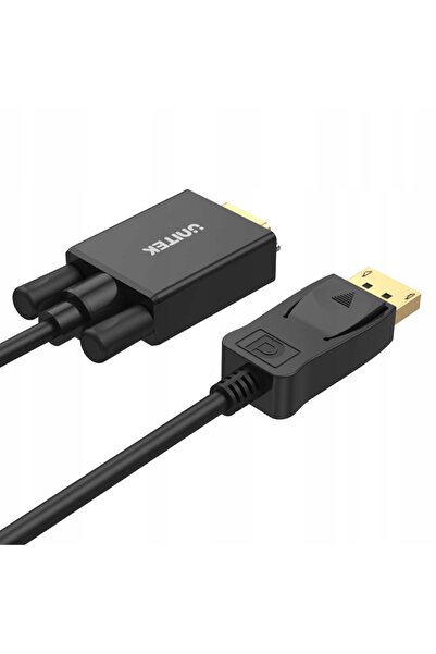 Unitek Cablu adaptor DisplayPort la VGA 1,8m