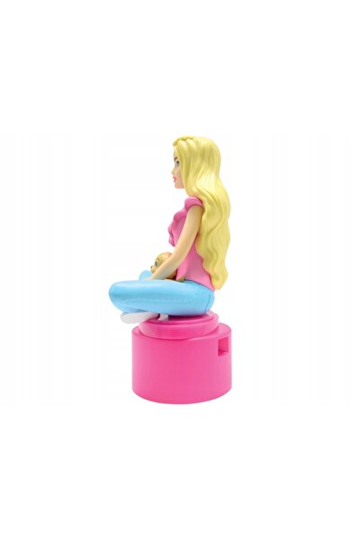 NO BRAND Lampă de veghe 3D fără fir Lexibook cu figurină Barbie pentru copii