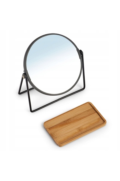zeller Oglindă cosmetică cu două fețe 17 cm BAMBUS