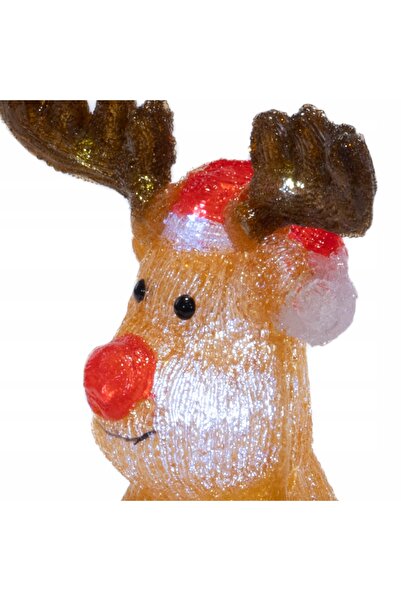 Fééric Lights and Christmas Ren luminos de Crăciun, 30 cm, din plastic, cu LED