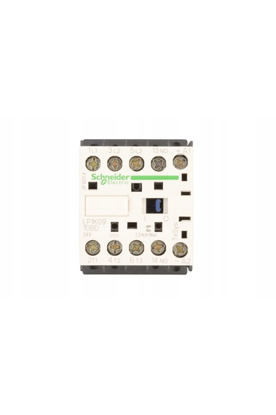 Schneider Electric Bobină contactor de putere cu 3 poli, 24V CC, 9A, 690V, 3x...