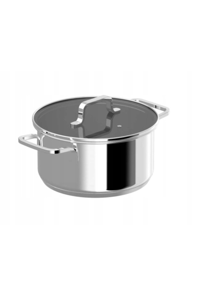 Berghoff Oală cu capac Helix 20 cm 3 L Oțel inoxidabil