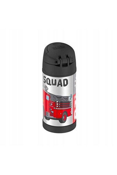 NO BRAND Cana termos pentru copii cu pai 355 ml THERMOS