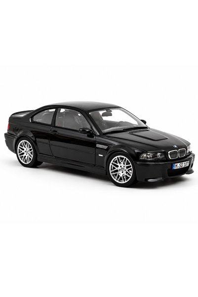 Norev Fr Bmw E46 M3 Csl 2003 Sapphire Black 1:18 Diecast Model Car