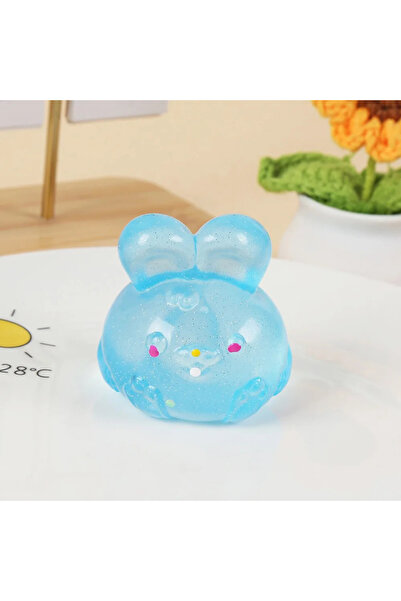 Needoh Tavşan şeklinde squishy yumuşak stres oyuncağı