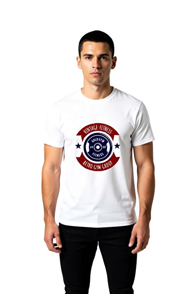PayBuy Vintage Fitness Gold 1982 Printed Men's T-Shirt