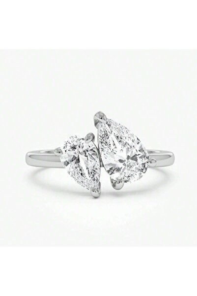 Choice4 8 Silver White 925 Sterling Silver Simplicity Classic Zircon Water Dr...