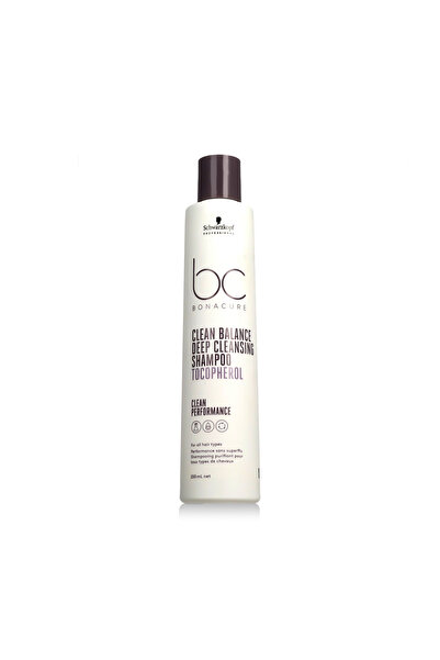 schwarzkopf professional BC Bonacure Clean Balance Deep Cleansing Shampoo 250 ml