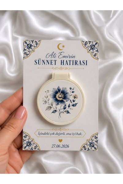 anoragiftstudio Pleksi Ayna Sünnet Hediyeliği 12 Adet Ayna Sünnet düğünü Hedi...