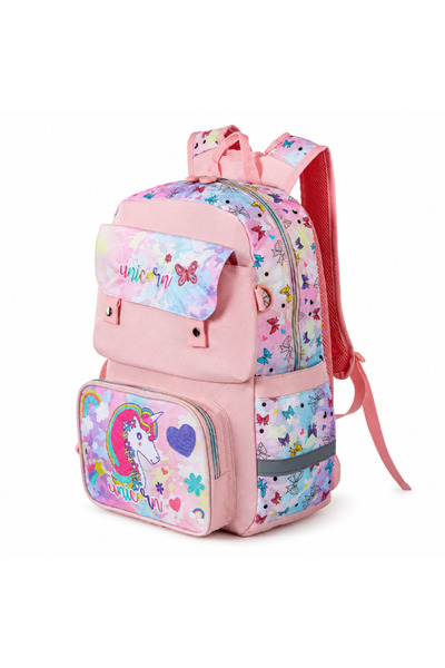 Hibobi Premium Primary School Unicorn Backpack – Waterproof Kids School Bag w...