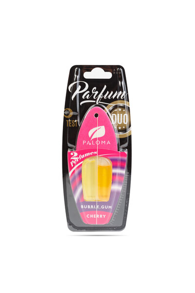 PALOMA Odorizant auto Duo Cireșe și Gumă de mestecat, 2 × 2,5 ml