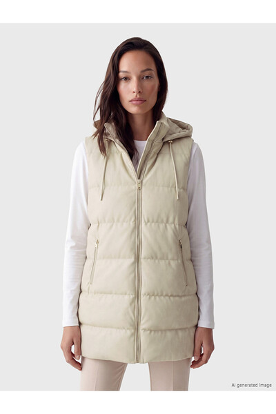 LC Waikiki Hooded Women's Puffer Gilet