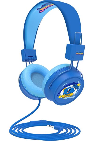 JellieMons Booma Beats Wired Headphones, Blue