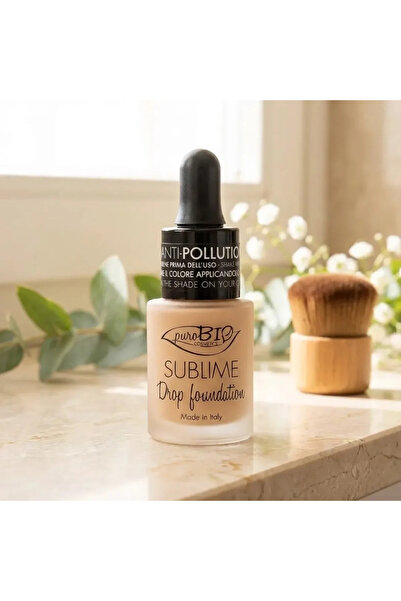 puroBIO Liquid foundation, Sublime Drop Foundation 03, ultra-light, Purobio, 19g