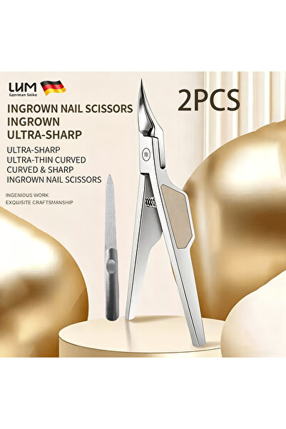 Choice Professional Ingrown Toenail Clippers , 68° Arc Ultra-Sharp Curved Jaw...