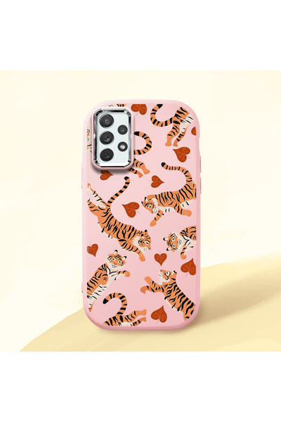 ucuc Pink Silicone Case with Shock-Absorbing Camera Protections Compatible wi...