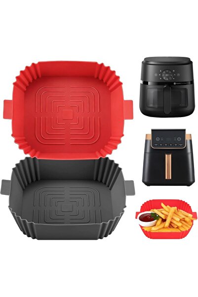Nobrand Accesorii pentru Air Fryer: Formă de silicon - Tavă pentru Air Fryer ...