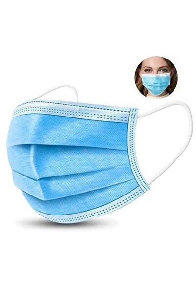Mask Μιας χρήσης με λάστιχο (100 τεμάχια)