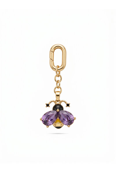 Rüzgar Alaz Purple Bee Bikini Charm