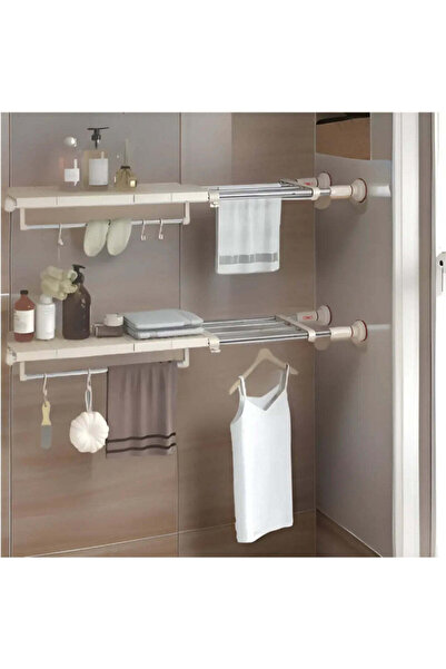 Generic Separator telescopic extensibil pentru rafturi, reglabil 70-120 cm, F...