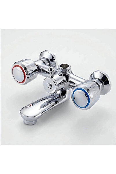 Generic Standard Shower Mixer with Chrome Column - Toffito Italy