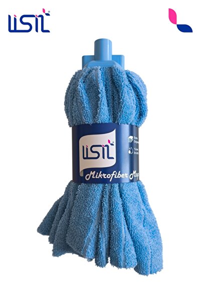 Mikrofiber Lux Mop Ucu (Renkli) - Ekstra Kalın & Emici Paspas Ucu