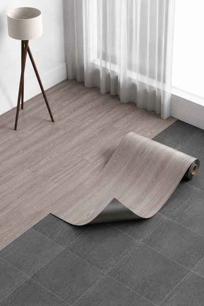 UKAB DEKOR 70x280 Cm Kendinden Yapışkanlı Premium Yüzey Pratik Uygulamalı Zemin Kaplama Paneli f002