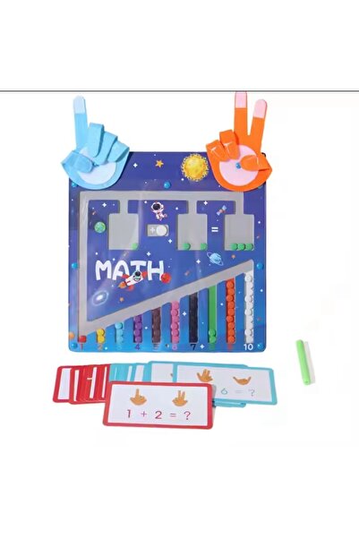 Generic Brand Wooden Finger Calculation Maze Board - Montessori Math Addition...