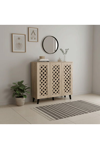DEC4 Malaysian shoe storage cabinet, 120 cm, in different colors