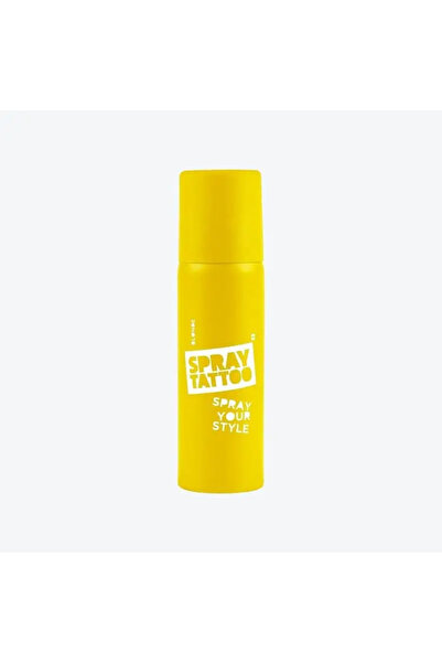 Saray Şaka Doğal Dövme Spreyi Sarı 50 ml