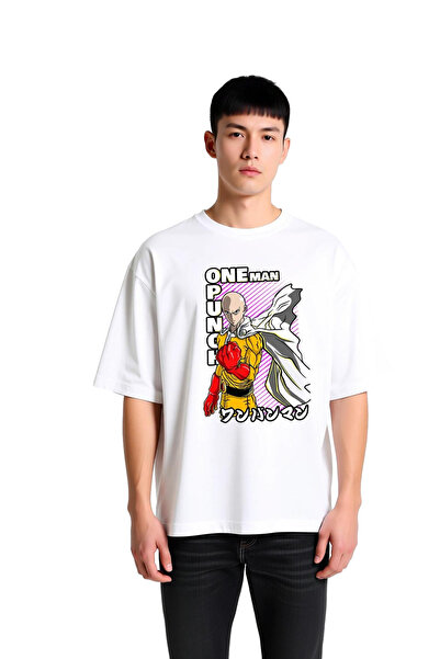 PayBuy Men's Oversize Anime Character Printed T-Shirt 100% Cotton Relaxed Fit...