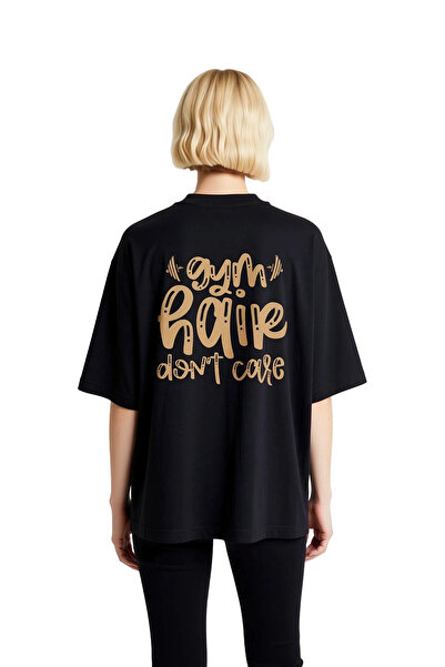 PayBuy Women's Oversize T-Shirt Sport Motivational Print Short Sleeve Round N...