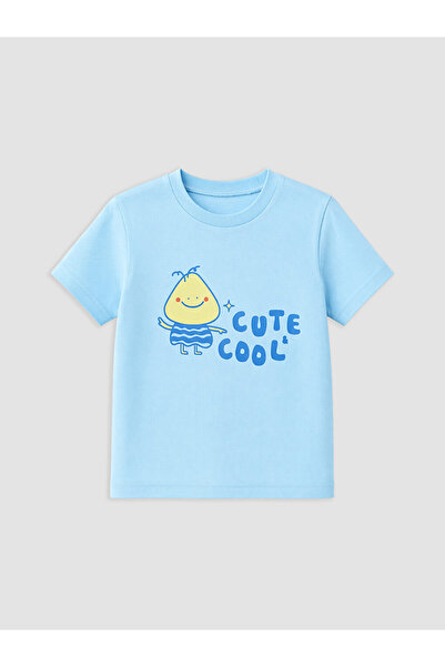 LC Waikiki Lcw kids bicycle collar printed boy's t-shirt