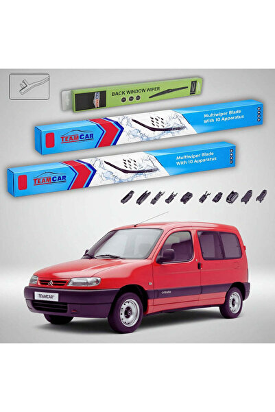 TEAMCAR Wipers Citroën Berlingo Gen I (M49/M59) MPV 2-Door 1996-2008 | Front ...