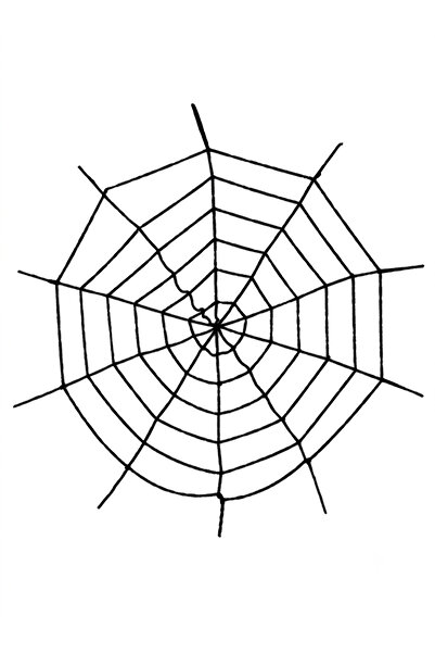 NET MARKET Halloween Siyah Büyük Boy Dev Örümcek Ağı - Cadılar Bayramı Duvar ...