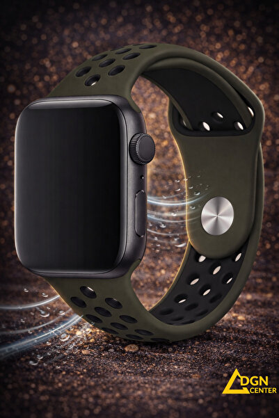 FMK Apple Watch 44 mm (4. , 5., 6. Nesil, SE 1 ve SE 2) Uyumlu Premium Spor S...