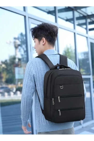 Generic Brand Fashionable Business College School Computer Backpack Bag with ...