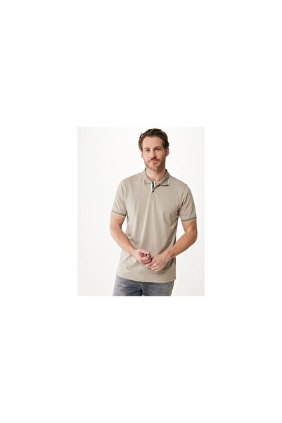MEXX Polo Ανδρική Μπλούζα Γκρι
