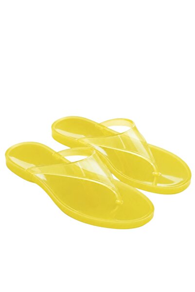 İX Jelly Candy Women's Transparent Flip-Flops Gel Beach Slippers