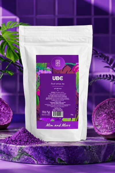 Mim and More Pure Ube Powder - Saf Ube Tozu 50 g