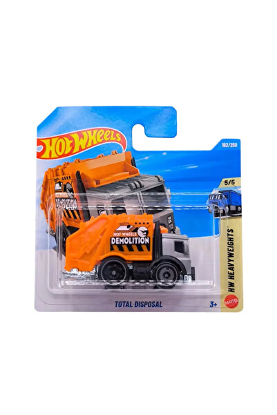 HOT WHEELS Mașină, Total Disposal – Treasure Hunt, portocaliu, model 2026