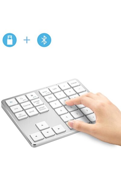 OEM Tastatură numerică wireless Bluetooth cu mod dual - Reîncărcabilă - Ultra...