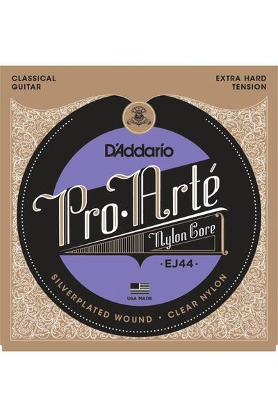 Daddario D'Addario EJ44 Extra Hard Klasik Tel Seti Silver