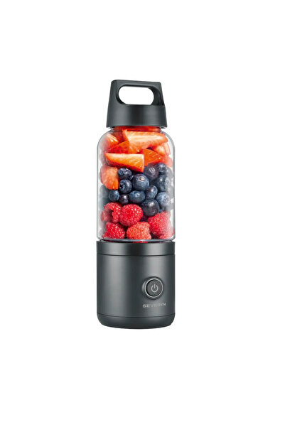 Severin Blender portabil fără fir, Severin, 0.35 L, Mix&Go, negru