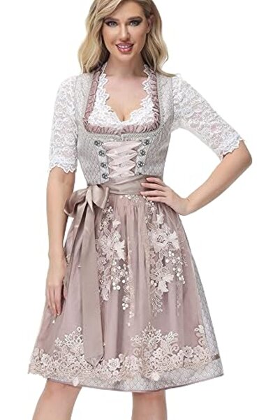 Dotail TrendiMax Traditional Bavarian Dress, Dirndl, midi, size XXL, bust 116...