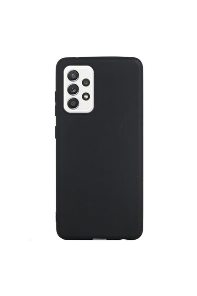 OEM Θήκη TPU Ματ Σιλικόνης για Samsung Galaxy A52 5G/4G / A52s 5G - Μαύρο